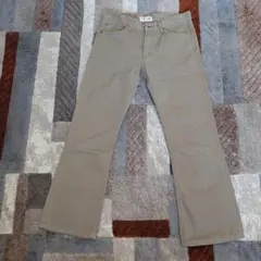 Lee ベージュ ブーツカットデニム