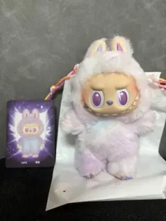 【新品未使用】LABUBU Energy ぬいぐるみペンダント 幸運　LUCK