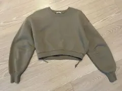 GU ヘビーウェイトスウェットドローストリングプルオーバー オリーブ