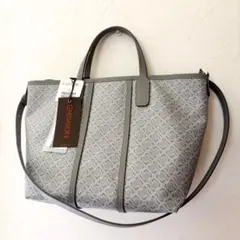 志村様専用☆未使用◎ゲラルディーニ　リナシメント 2WAYトートバッグ　グレー