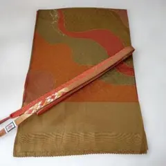 おしゃれな高級正絹手組帯締めと正絹帯揚げセット在庫処分品0396