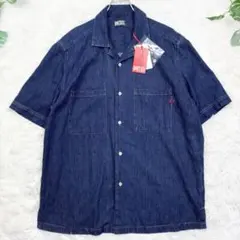 タグ付き新品未使用品　ディーゼル　D-PAROSHORT　半袖デニムシャツ　XL