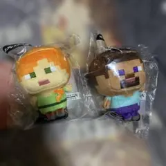 フリューくじ　FuRyu MINECRAFT ぬいバディ　2点セット