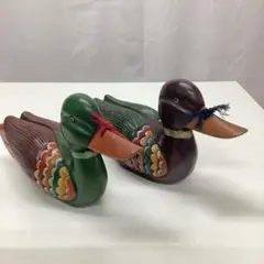 縁起物 天然木 カルガモ 鳥 木彫り置物 カモ 鴨 小鴨 水鳥 バード デコイ 縁起物 天然木 カルガモ 鳥 木彫り置物 カモ 鴨 小鴨 水鳥