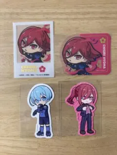 ブルーロック　ブルロ　セリア　ステッカー　クリアカード　千切豹馬　氷織羊