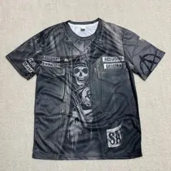 ★革ジャン風★リアルな3DプリントTシャツ