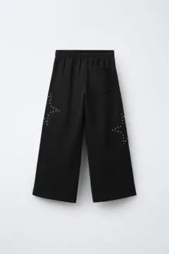 ZARA KIDS スタッズスターワイドレッグパンツ