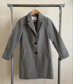 チェスターコート グレー M