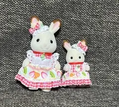 シルバニアファミリー　1番くじ　B賞フルーツケーキペアセット