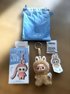 k*@様 【S】ラブブ　ぬいぐるみ　イニシャル　PIN FOR LOVE