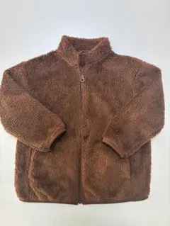 UNIQLO フリースジャケット 100cm ブラウン