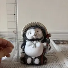 たぬき 置物 縁起物 陶器