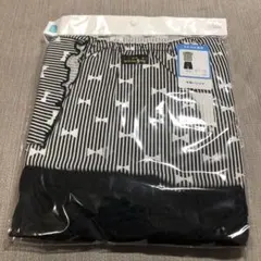 新品未開封半袖パジャマ 5分丈 ストライプリボン柄 140