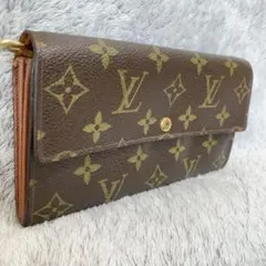 【美品】ルイ・ヴィトン モノグラム 長財布 M61726 ●