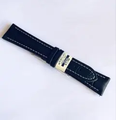 MORELLATO モレラート PLUSアリゲーター 型押し ブラック 22mm