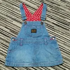 限定価格！【美品】ラングラー オーバーオール(ジャンスカ) 80cm