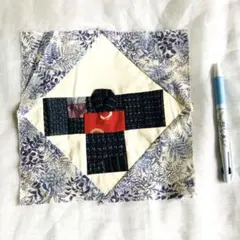 パッチワーク　ハンドメイド　大きいサイズ　着物リメイク　タペストリー メルカリ