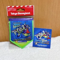★ディズニー　バズライトイヤーのアストロブラスター　ワッペン　ステッカー★