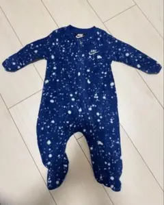 NIKE ネイビー星模様ロンパース 3M
