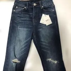 GRL ダークブルー スキニーデニム