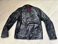 CONFIRM ブラック ライダースジャケット XL