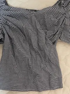 ♡Rmine♡ ギンガムチェックトップス