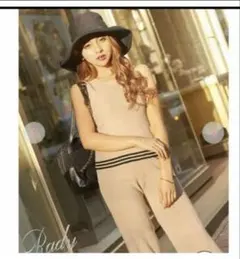 ルルるん様専用Rady★リブ編みタンクトップ＆パンツセットアップ