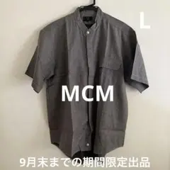 9月末までの期間限定出品・MCM 半袖シャツ