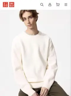 ウォッシャブルミラノリブセーター ニット