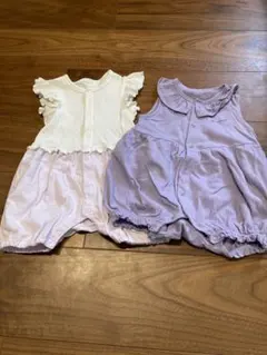 GU ベビーロンパース70センチ