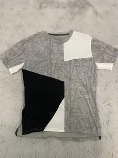 IGNIO Tシャツ Sサイズ グレー 切り替えデザイン 半袖のサムネイル