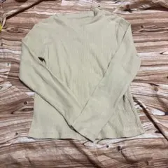 140 F.Oインターナショナル　イエロー　リブカットソー