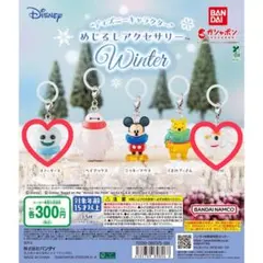 ディズニーキャラクター　めじるしアクセサリー　WINTER 2点セット
