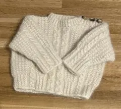 (最終値下げ) Magee Handknits アイボリー ニットセーター