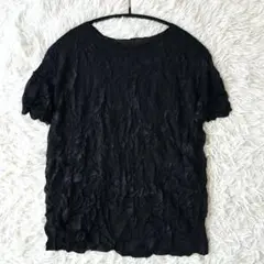 イッセイミヤケ シワ加工 半袖カットソー Tシャツ ISSEY MIYAKEのサムネイル