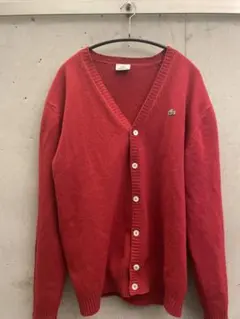lacoste カーディガン