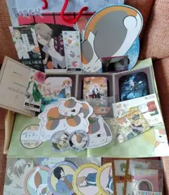 【CG】夏目友人帳　ショッパー、コースター、ブロマイド等(23点)