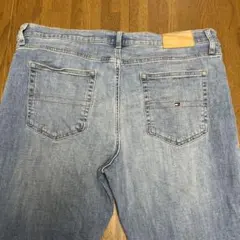 【ストレッチ素材】トミーヒルフィガー スリムデニム ライトブルー　W36×L30