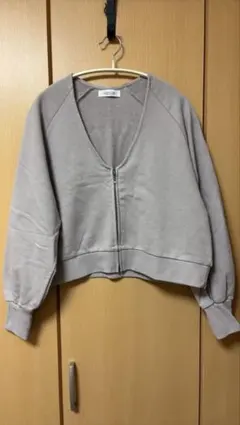 URBAN RESEARCH Vネックスウェットカーディガン