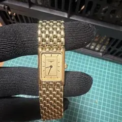 Dior ディオール 腕時計 スクエア ゴールド 文字盤ホワイト ブレス 