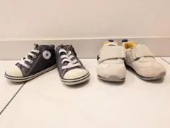 ムーンスター、コンバースキッズスニーカー まとめ売り