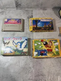 レトロゲーム ソフト 4本セット