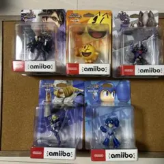 amiibo フィギュアセット 5体