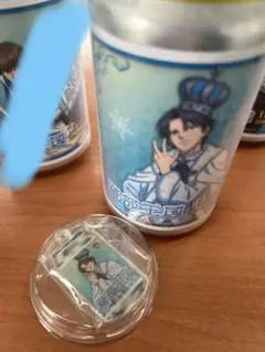 新テニスの王子様 跡部王国 ラベル缶 跡部景吾 アクリルキーホルダー