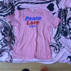 Peace Love Zumba Tシャツワンサイズ