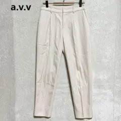 アンタイトル テーパードパンツ ベージュ S センタープレス