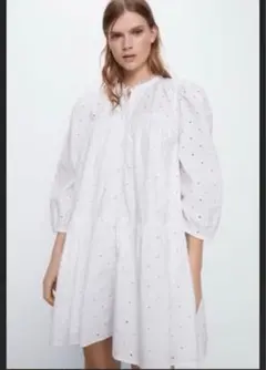 【ZARA】0881/115/250 XS ワンピース