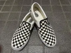 VANS チェッカー スリッポン US企画 28.5cm チェック