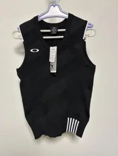 新品OAKLEYオークリー2023年モデル ニット ベスト スカル レディースL