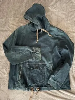blueblue ブルーブルーハリウッドランチマーケットデニムパーカー　2(M)